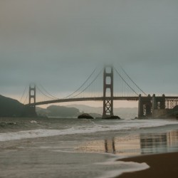 Golden Gate in the smog